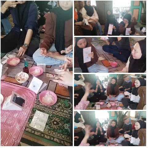 Group Activity with People Sitting