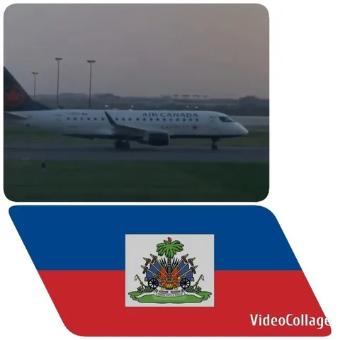 Air Canada Express on Runway