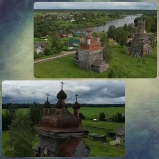Traditional Russian Architecture Landscapes