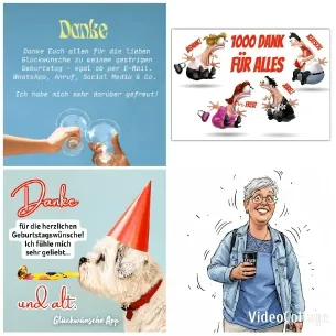 Thank-You Cards in German