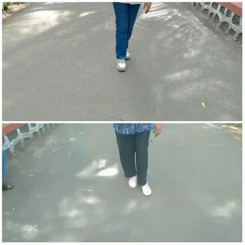 Walking on Paved Paths