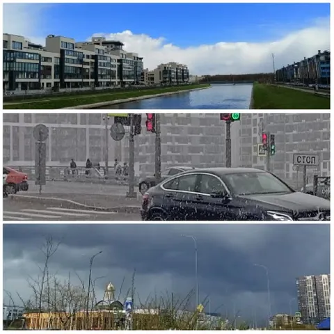 Urban Scenes with Varied Weather