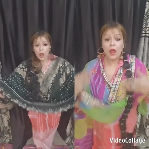 Woman in Traditional Outfits
