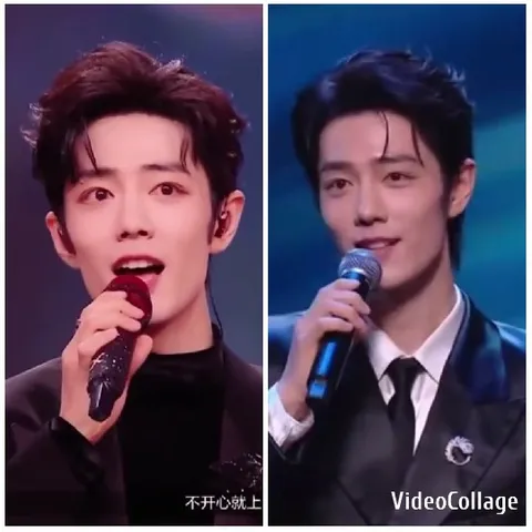 Individuals Holding Microphones on Stage
