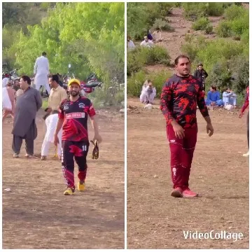 Walking on the Field in Uniforms