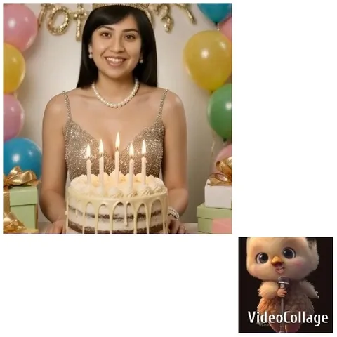 Birthday Celebration with Cake and Gifts