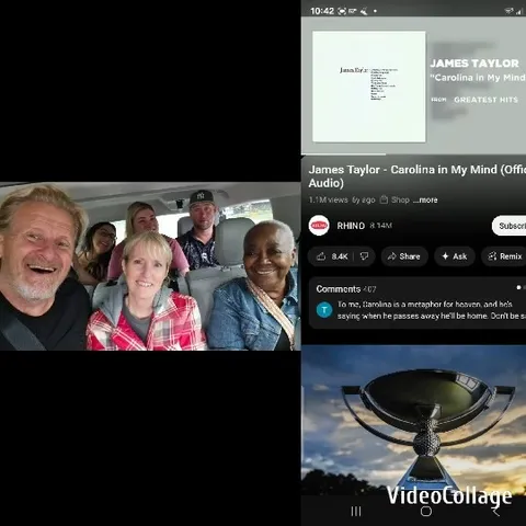 Smiles Inside a Vehicle