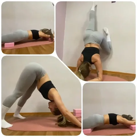 Yoga Practice with Blocks
