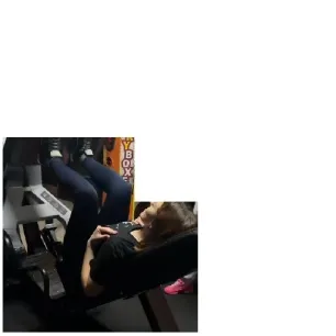 Leg Press Machine Workout in Gym
