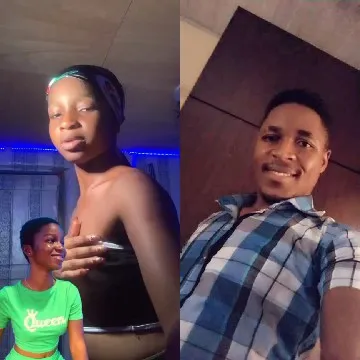 Three People Posing Indoors