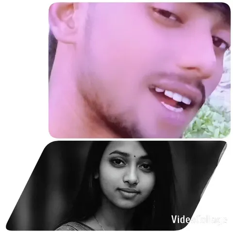 Close-Up Smiling Individual and Calm Person