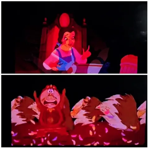 Animated Characters in Colorful Scene