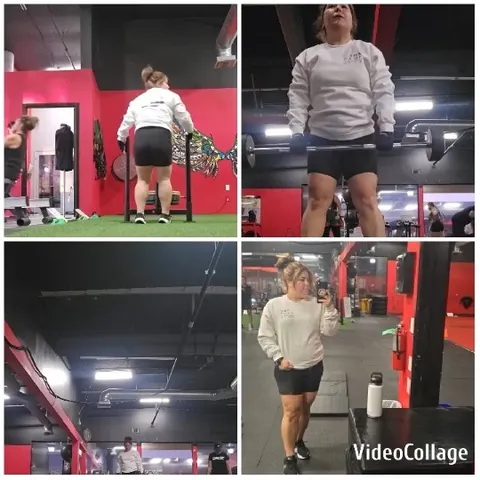 Weightlifting and Mirror Selfie