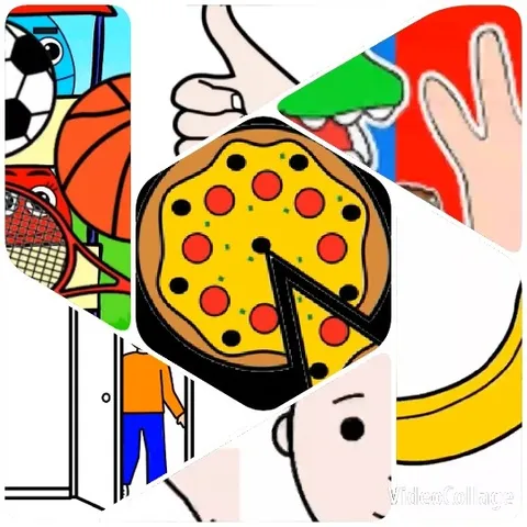 Cartoon Sports and Fun Illustrations