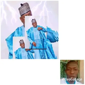 Man in Cultural Outfit with Lightning