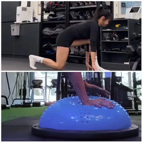 Stretching and Balancing in Gym