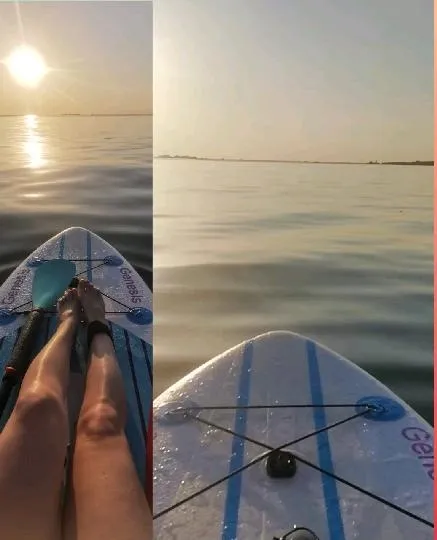 Sunset Views from Paddleboard