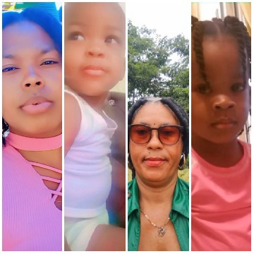 Four Individuals in Different Outfits