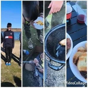 Outdoor Cooking and Table Setting