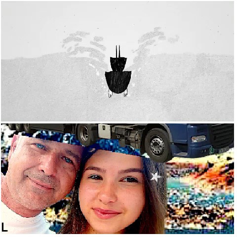 Stylized Creature and Happy Selfie
