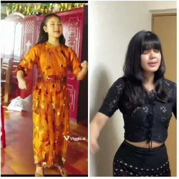 Women Posing in Stylish Attire
