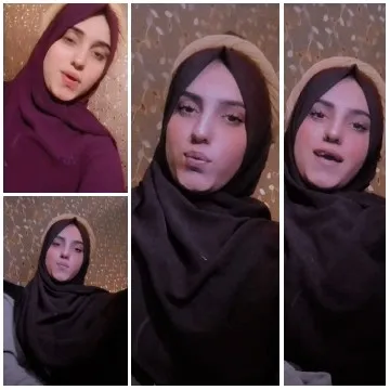 Woman in Hijab with Varying Expressions