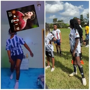Dancing and Discussing Soccer Together