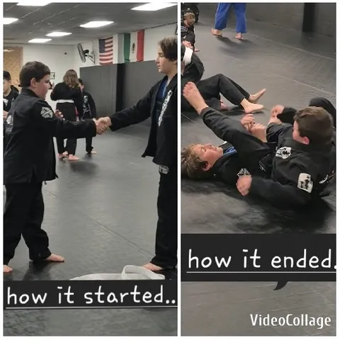 Martial Arts Technique Demonstration
