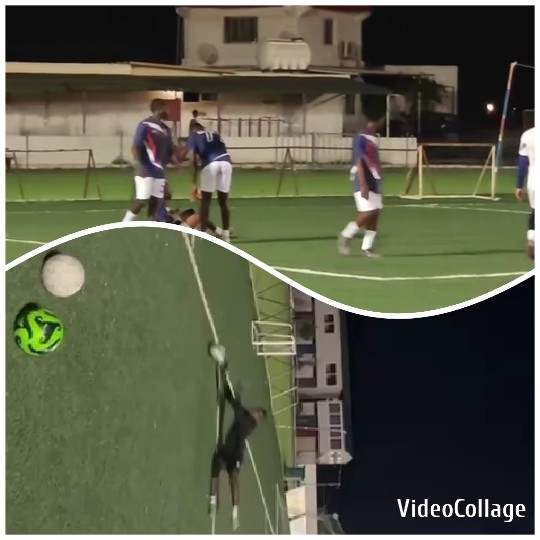 Soccer Players on Night Field