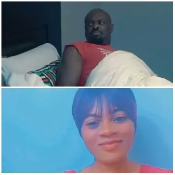 Serious Man and Smiling Woman