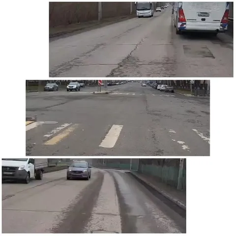 Three Views of Worn Roads