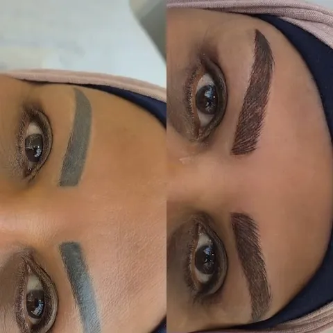 Eyebrow Transformation Close-Up