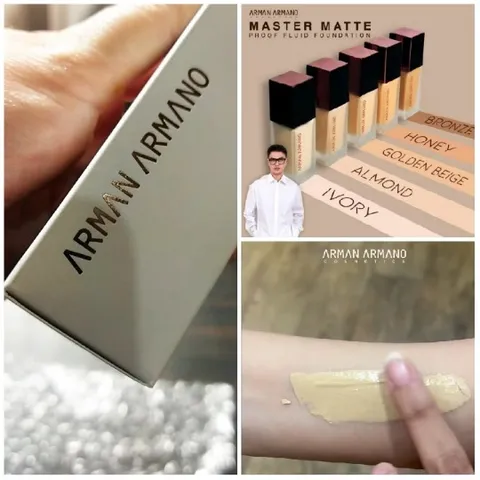 Cosmetic Product with Foundation Shades