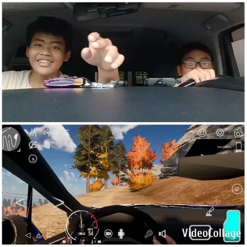Smiling Friends in a Car