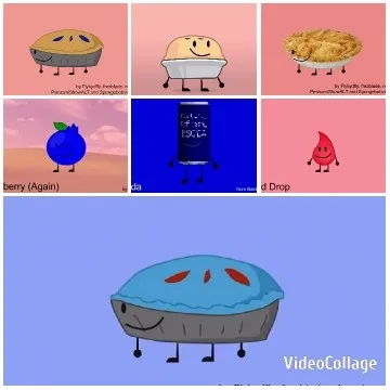 Animated Food Items with Faces and Legs