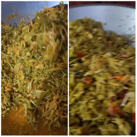 Leafy Greens and Fried Rice