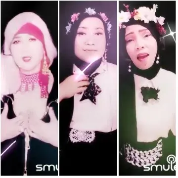 Smiling Women in Headscarves