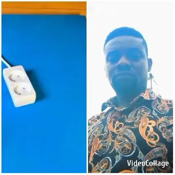 Power Outlet and Person Smiling