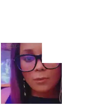Person with Large Glasses