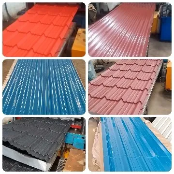 Metal Roofing Sheets in Various Colors