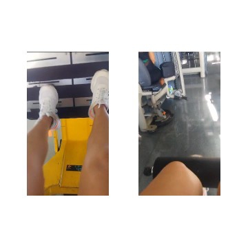 Leg Press Machine at the Gym