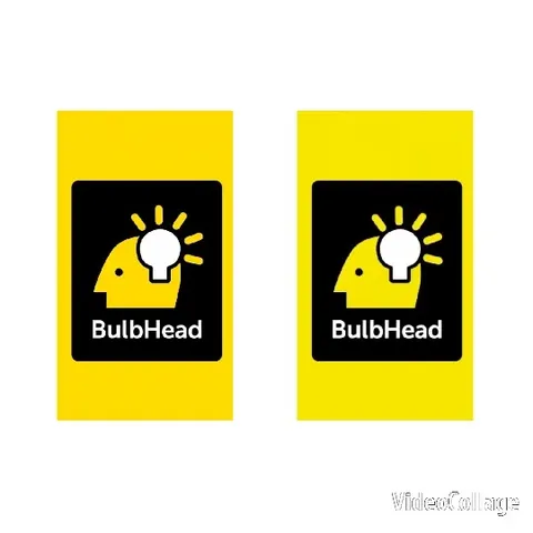 Identical Logos Featuring BulbHead Design