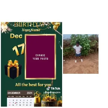 Birthday Card and Celebratory Child