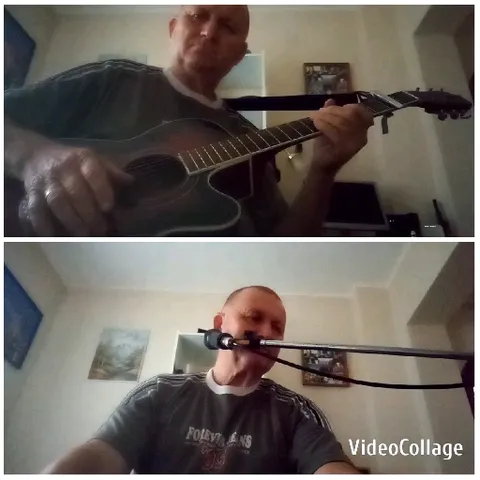 Guitar Performance in Cozy Room