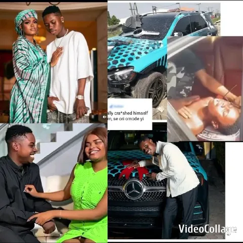 Stylish Couple and Unique Car