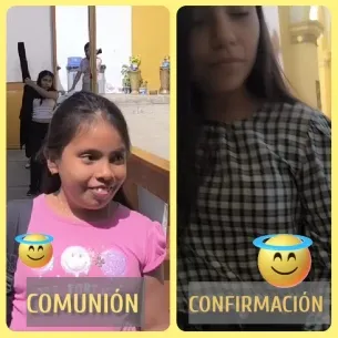 Smiling Girl and Confirmation Attire