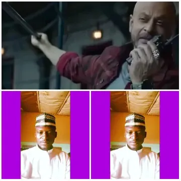 Man with Gun and Traditional Attire