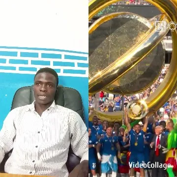 Office Scene and Trophy Celebration