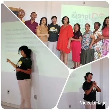 Group Presentation in a Meeting Room