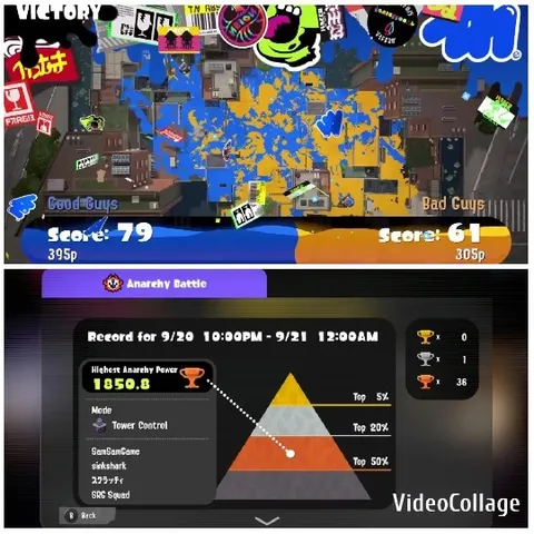 Game Map of Good vs Bad Guys